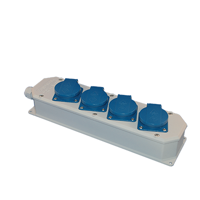 Verdeeldoos<br>4-voudig VD16 12.212.000