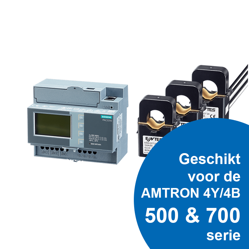 AMTRON 4Y/4B kWh-meter 18662 tbv AMTRON 500 & 700 serie