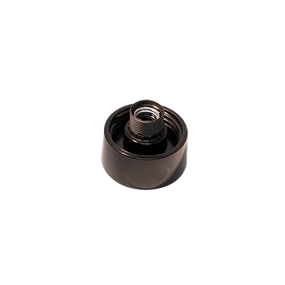 2230645ZW Schroefrand 60W E27 zwart <br> Ø 109mm (6st)