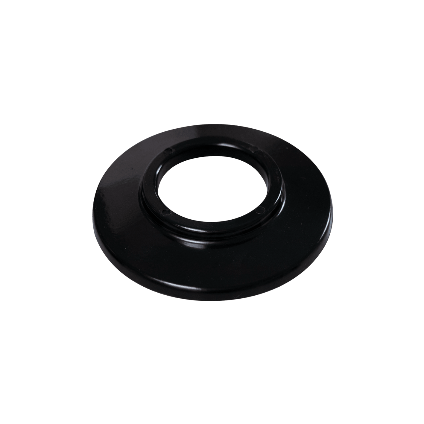 2230715ZW Plafondplaat Ø 138mm <br> zwart (50st)