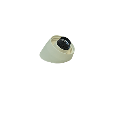 2230743WI Schroefrand 60W E27 schuin <br> wit (6st)