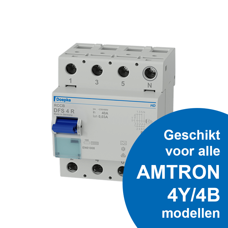 Doepke aardlekschakelaar DFS4A 40A/30mA/4p R HD