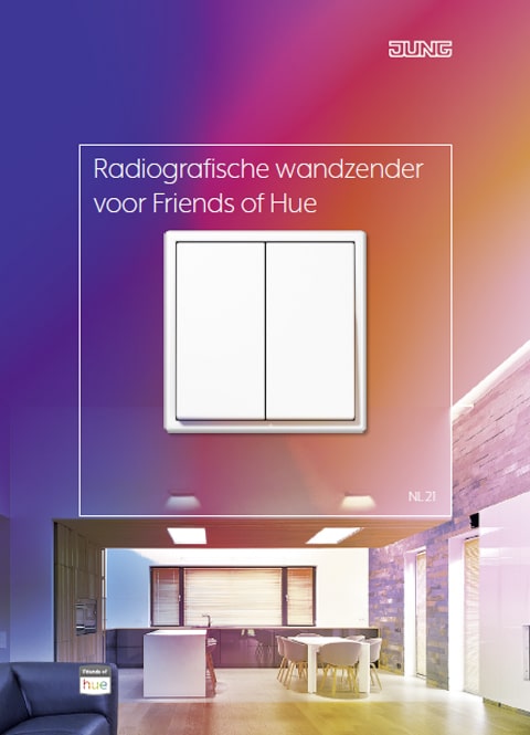 Wandzender voor Friends of Hue