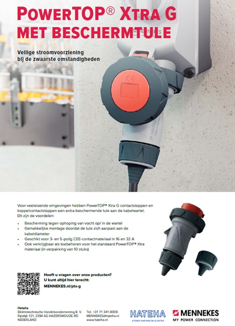 PowerTOP® Xtra G met beschermtule