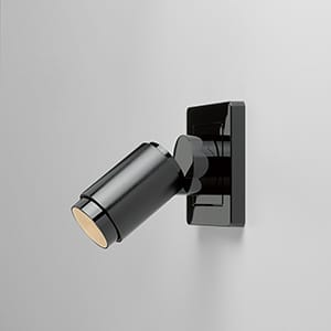 Plug & light ledspot zwart