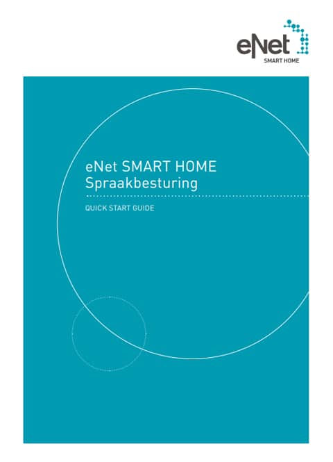 Quick Start Guide eNet Spraakbesturing